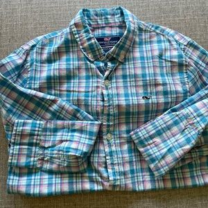 🐳 Boy’s Vineyard Vines Long Sleeve Button Down - Whale Shirt🐋